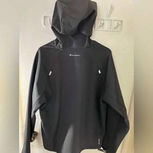 Champion men soft shell fleece jacket XL